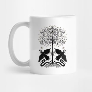 raven wood Mug